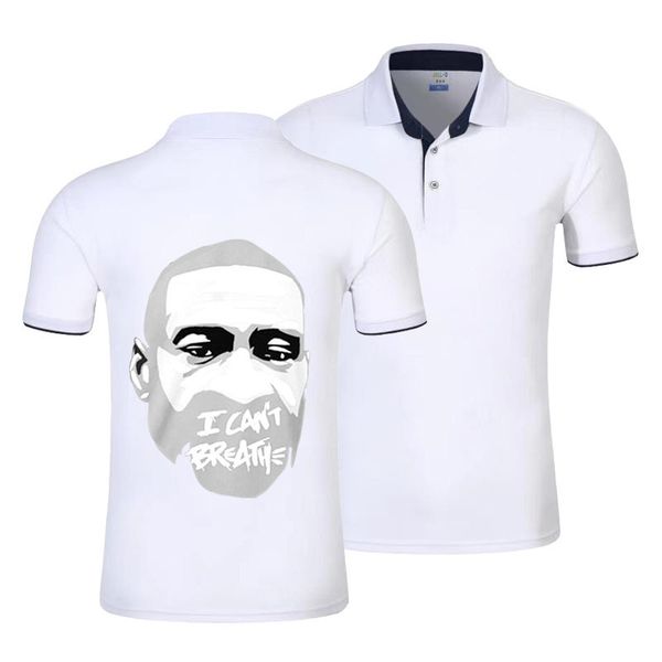 i cant breathe polo shirts summer t-shirts for men and women customized drop 220608, White;black
i cant breathe polo shirts summer t-shirts for men and women customized drop 220608, White;black