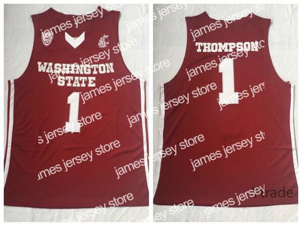 james thompson vintage ncaa klay washington state cougars jerseys mens red no.1 thompson college basketball jerseys shirts stitched s-2xl, Black
james thompson vintage ncaa klay washington state cougars jerseys mens red no.1 thompson college basketball jerseys shirts stitched s-2xl, Black