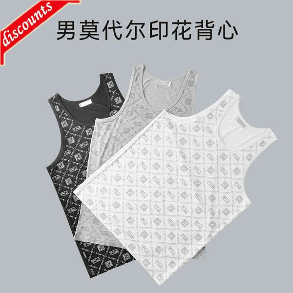 factory outlet modal men's vest t-shirt sleeveless hurdle summer female shirt, White
factory outlet modal men's vest t-shirt sleeveless hurdle summer female shirt, White