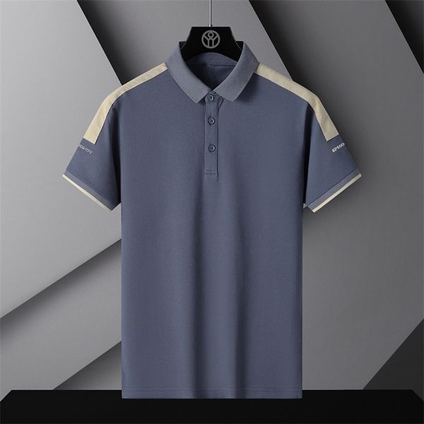 men's polos korea style solid brand fashion polo shirts short sleeve men's 220823, White;black
men's polos korea style solid brand fashion polo shirts short sleeve men's 220823, White;black