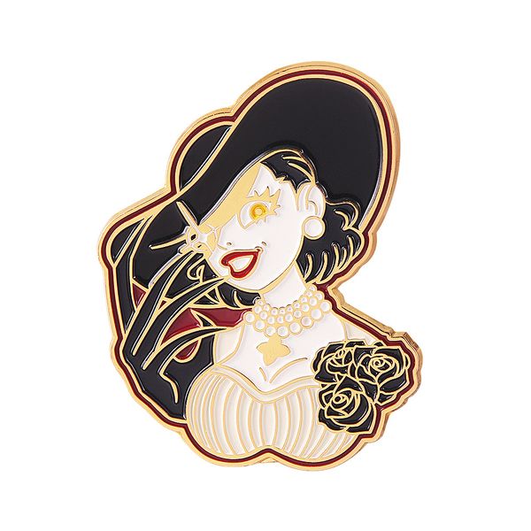 cartoon game villages lady dimitrescu brooch pins enamel metal badge lapel pin brooches jackets fashion jewelry accessories, Blue
cartoon game villages lady dimitrescu brooch pins enamel metal badge lapel pin brooches jackets fashion jewelry accessories, Blue