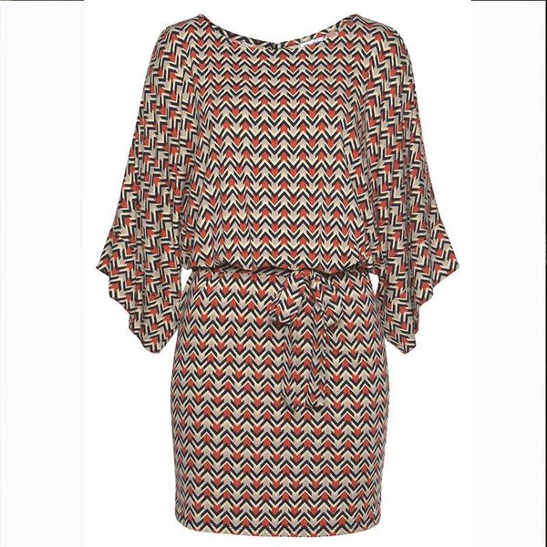 women print sheath dress summer o-neck sashes batwing hollow out sleeve beach female bodycon mini, Black;gray
women print sheath dress summer o-neck sashes batwing hollow out sleeve beach female bodycon mini, Black;gray