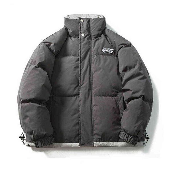 jacket parka 2021hiphop happy gray stand collar men windbreaker streetwear harajuku winter padded jacket coat warm outwear thick t220802, Black
jacket parka 2021hiphop happy gray stand collar men windbreaker streetwear harajuku winter padded jacket coat warm outwear thick t220802, Black