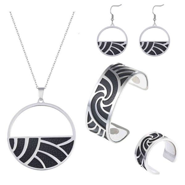 cremo cuff interchangeable leather jewelry set women's gothic stainless steel necklace and bracelet earrings ring set women's bi, Slivery;golden
cremo cuff interchangeable leather jewelry set women's gothic stainless steel necklace and bracelet earrings ring set women's bi, Slivery;golden