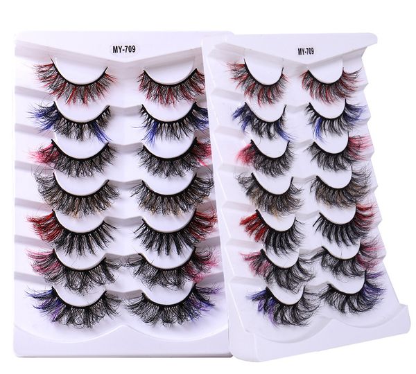 new arrival thick natural color false eyelashes 7 pairs set curly crisscross reusable hand made multilayer 3d fake lashes messy eyelash exte
new arrival thick natural color false eyelashes 7 pairs set curly crisscross reusable hand made multilayer 3d fake lashes messy eyelash exte