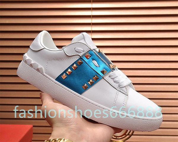 mens casual rivet shoes women outdoor white riveting shoe leather flat couples trainers chaussures a6, Black
mens casual rivet shoes women outdoor white riveting shoe leather flat couples trainers chaussures a6, Black
