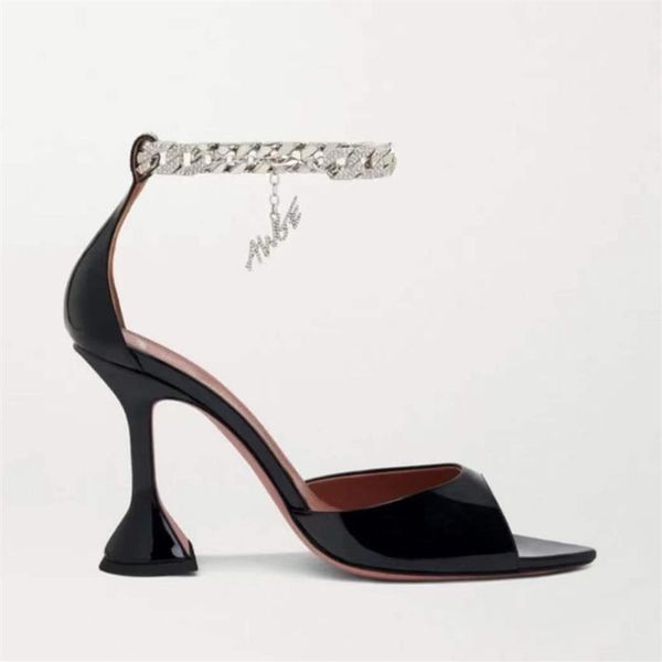 aminamuaddi*awge latest fashion women dress sandals high heels rhinestone luxury designer shoes 9cm black and white luxury wedding301k
aminamuaddi*awge latest fashion women dress sandals high heels rhinestone luxury designer shoes 9cm black and white luxury wedding301k