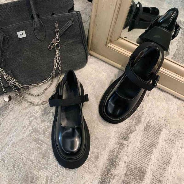 boots spring leisure thick soled single shoes women's shallow mouth muffin college british style one-line buckle yif6, Black
boots spring leisure thick soled single shoes women's shallow mouth muffin college british style one-line buckle yif6, Black