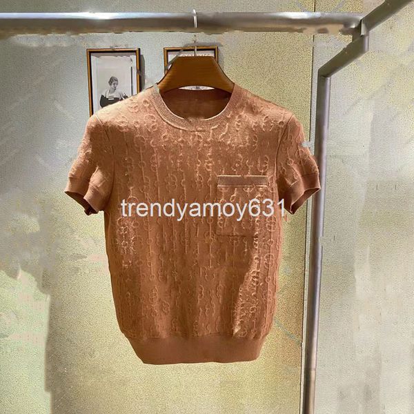 women's knits & tees pattern design sense solid color short sleeve sweater shorts women's french minority spring and summer waist, White
women's knits & tees pattern design sense solid color short sleeve sweater shorts women's french minority spring and summer waist, White