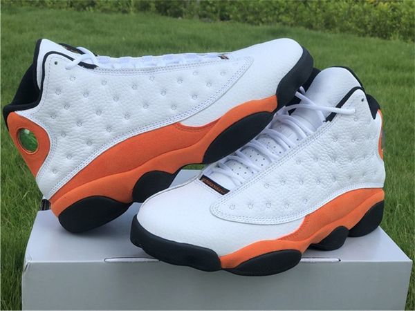 13 xiii starfish basketball shoes mens jumpman 13s white orange sports sneakers ship with size us7-13
13 xiii starfish basketball shoes mens jumpman 13s white orange sports sneakers ship with size us7-13