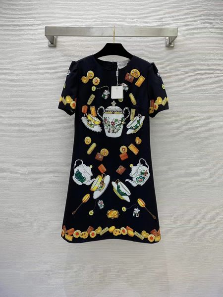 2022 spring summer o neck fashion print milan runway dress designer dresses brand same style sundress 0505-01, Black;pink
2022 spring summer o neck fashion print milan runway dress designer dresses brand same style sundress 0505-01, Black;pink