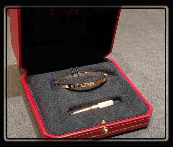 fashion design luxury love bracelet bangles women's men's silver white rose gold plated screwdriver bracelets jewelry with box pla, Black
fashion design luxury love bracelet bangles women's men's silver white rose gold plated screwdriver bracelets jewelry with box pla, Black