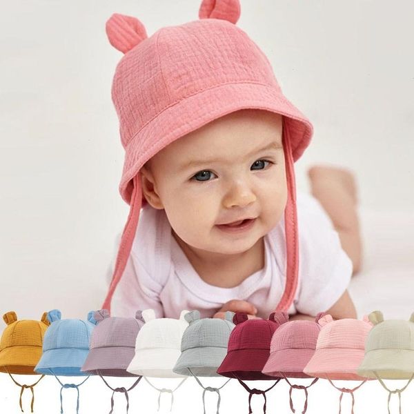 summer baby hats newborn bucket sunhat kids muslin panama cap girls nbsp sun hat infant caps easter for toddler 3-12, Yellow
summer baby hats newborn bucket sunhat kids muslin panama cap girls nbsp sun hat infant caps easter for toddler 3-12, Yellow