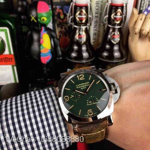 panera automatic mechanical movement sapphire mirror 44mm imported cowhide watchband with original pin buckle 38m1, Slivery;brown
panera automatic mechanical movement sapphire mirror 44mm imported cowhide watchband with original pin buckle 38m1, Slivery;brown