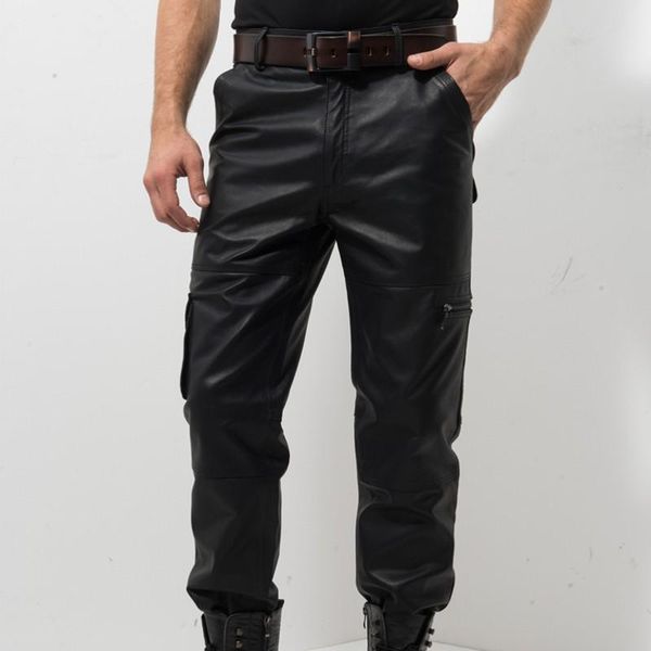 men's pants black genuine fashion casual plus size men leather joggers pantalon homme m-xxxxlmen's
men's pants black genuine fashion casual plus size men leather joggers pantalon homme m-xxxxlmen's