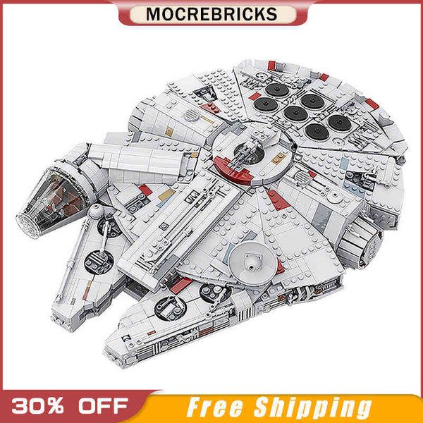 new movie idea space war series moc-24884 building block millennium-falcon starship assembled block toy diy brick kit kid gift g220707
new movie idea space war series moc-24884 building block millennium-falcon starship assembled block toy diy brick kit kid gift g220707