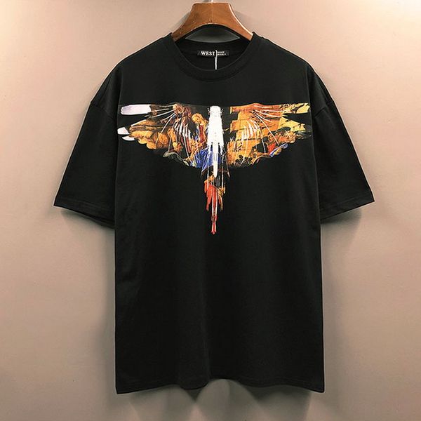 2022 tide brand hip hop fashion print eagle pattern couple wear round neck short sleeve t-shirt summer sports black white cotton tshirt, White;black
2022 tide brand hip hop fashion print eagle pattern couple wear round neck short sleeve t-shirt summer sports black white cotton tshirt, White;black