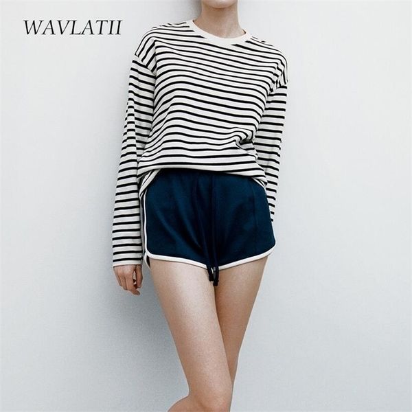 wavlatii women striped long sleeve t-shirts female streetwear autumn spring cotton tees wlt2110 220408, White
wavlatii women striped long sleeve t-shirts female streetwear autumn spring cotton tees wlt2110 220408, White