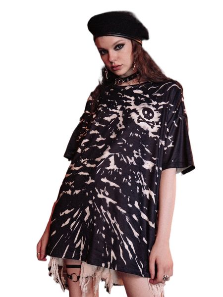 romwe dark academia letter skull graphic tie dye oversized tee z8nv#, White
romwe dark academia letter skull graphic tie dye oversized tee z8nv#, White