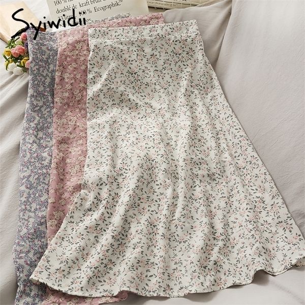 syiwidii vintage floral print chiffon long skirts for women elastic high waist spring summer y2k boho elegant midi skirt 220322, Black
syiwidii vintage floral print chiffon long skirts for women elastic high waist spring summer y2k boho elegant midi skirt 220322, Black