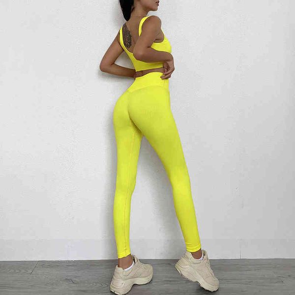 nxy yoga outfits set seamless waist fitness sport suit high clothing workout sports bra crop leggings 220523, White
nxy yoga outfits set seamless waist fitness sport suit high clothing workout sports bra crop leggings 220523, White