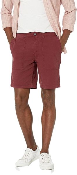 men's 9" inseam stretch canvas short m9vz#, White;black
men's 9" inseam stretch canvas short m9vz#, White;black