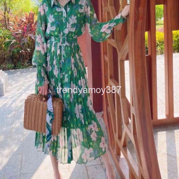 spring casual dresses women's temperament goddess shirt skirt with thin waist and lace up printed pleated dress, Black;gray
spring casual dresses women's temperament goddess shirt skirt with thin waist and lace up printed pleated dress, Black;gray