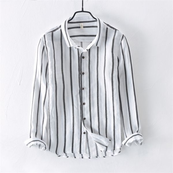 new striped linen shirt men brand fashion longsleeved shirt mens casual m3xl dropshipping shirts male autumn camisa t200319, White;black
new striped linen shirt men brand fashion longsleeved shirt mens casual m3xl dropshipping shirts male autumn camisa t200319, White;black