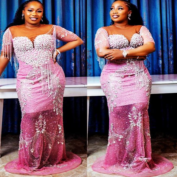 2022 plus size arabic aso ebi luxurious mermaid sparkly prom dresses beaded crystals evening formal party second reception birthday engageme, Black
2022 plus size arabic aso ebi luxurious mermaid sparkly prom dresses beaded crystals evening formal party second reception birthday engageme, Black