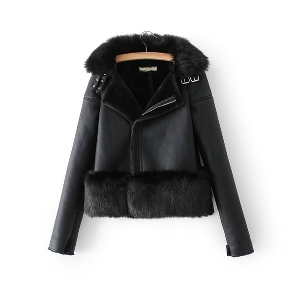 fur collar leather coat thick winter warm faux leather jacket fleece liner motorcycle jacket women black pu leather jacket 201030
fur collar leather coat thick winter warm faux leather jacket fleece liner motorcycle jacket women black pu leather jacket 201030