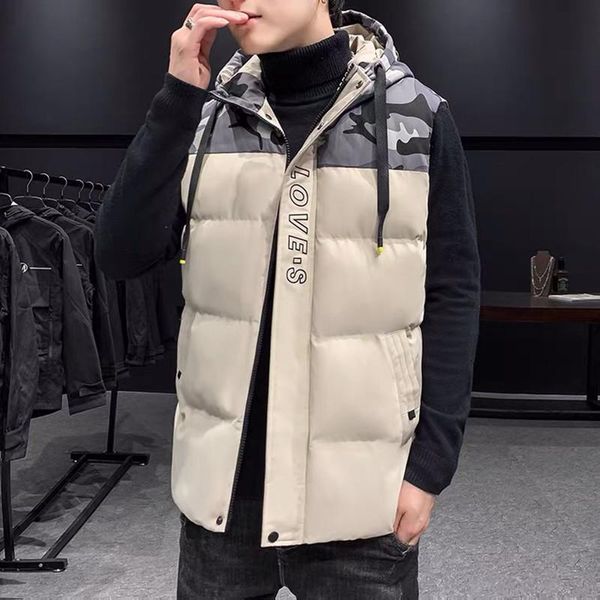 men's vests trend hong kong style gradients thickened waistcoat men's wear autumn winter korean student cotton vest youth boy coat, Black;white
men's vests trend hong kong style gradients thickened waistcoat men's wear autumn winter korean student cotton vest youth boy coat, Black;white