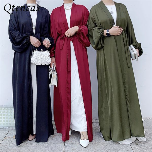 eid kaftan plain satin open abaya kimono muslim hijab dress ramadan abayas for women dubai modest saudi arabic islamic clothing, Red
eid kaftan plain satin open abaya kimono muslim hijab dress ramadan abayas for women dubai modest saudi arabic islamic clothing, Red