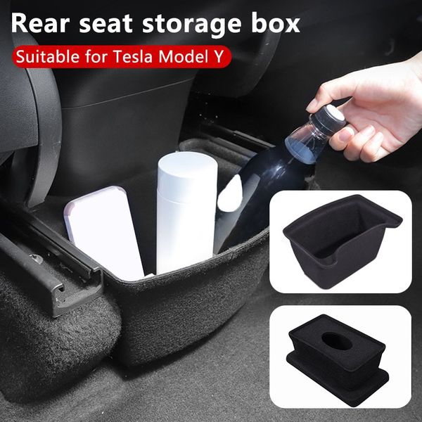 for tesla model 3 model y rear central control storage box flocking style car console organzier tray case 
for tesla model 3 model y rear central control storage box flocking style car console organzier tray case