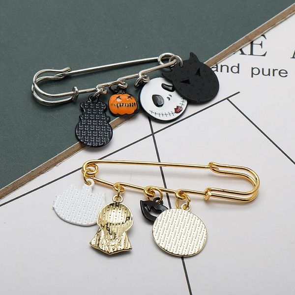 pendant necklaces halloween jewelry pumpkin ghost pin brooch black cat waist shoe decoration accessories shoelace buckle, Silver
pendant necklaces halloween jewelry pumpkin ghost pin brooch black cat waist shoe decoration accessories shoelace buckle, Silver