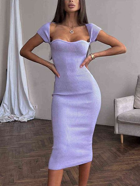 knit corset dress women robe short sleeve square neck purple green ribbed bodycon midi dresses 2022 summer vestidos y220413, Black;gray
knit corset dress women robe short sleeve square neck purple green ribbed bodycon midi dresses 2022 summer vestidos y220413, Black;gray