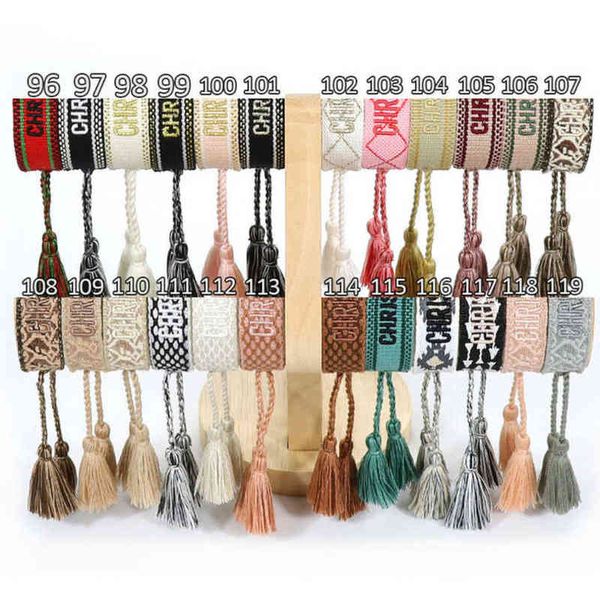 fashion brand classic bangles bracelets luxury women men handmade signature embroidered woven tassel adjustable bracelet jewelry friendship, Black
fashion brand classic bangles bracelets luxury women men handmade signature embroidered woven tassel adjustable bracelet jewelry friendship, Black