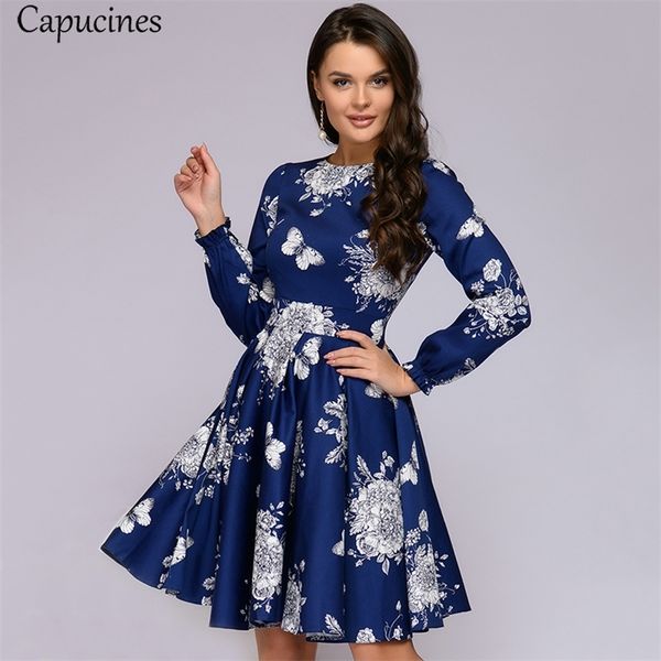 capucines vintage printed flared sleeves dress woman autumn casual o neck long sleeve slim a line mini dresses robe femme 220330, Black;gray
capucines vintage printed flared sleeves dress woman autumn casual o neck long sleeve slim a line mini dresses robe femme 220330, Black;gray