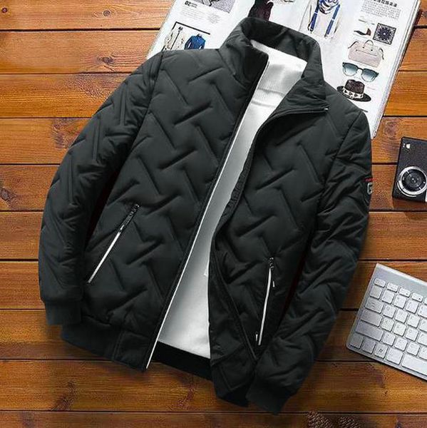 men parkas coat autumn winter stand collar bomber jackets mens overcoat thicken warm casual parka jacket men's fashion outerwear, Black;brown
men parkas coat autumn winter stand collar bomber jackets mens overcoat thicken warm casual parka jacket men's fashion outerwear, Black;brown