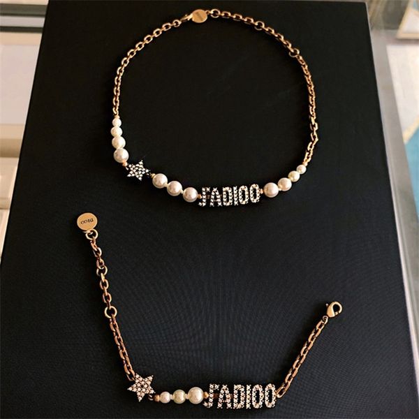 20% off jewelry the new di suit classic pearl star full diamond letter necklace women's fashion simple bracelet jewelry, Silver
20% off jewelry the new di suit classic pearl star full diamond letter necklace women's fashion simple bracelet jewelry, Silver