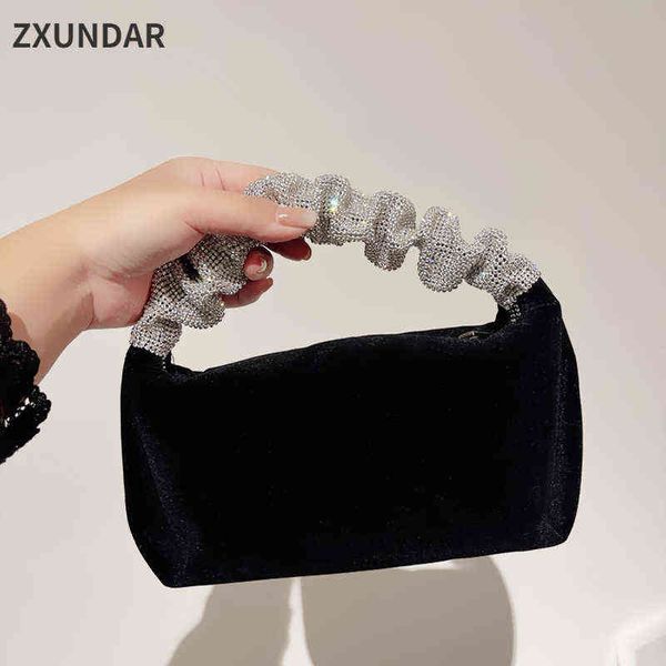 rhinestones fold handle velvet handbag women 2022 new luxury soft square clutch bags female chic designer purses high quality
rhinestones fold handle velvet handbag women 2022 new luxury soft square clutch bags female chic designer purses high quality