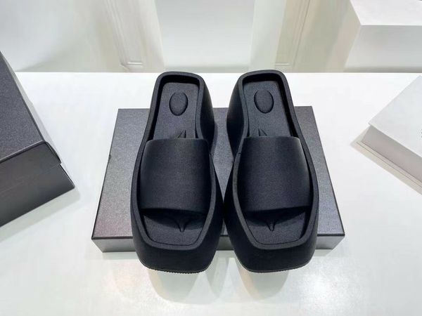 designer slippers fashion thick soled sandals letter embroidery slide women's platform wedge sandals beach high heels lace frame size 3, Black
designer slippers fashion thick soled sandals letter embroidery slide women's platform wedge sandals beach high heels lace frame size 3, Black