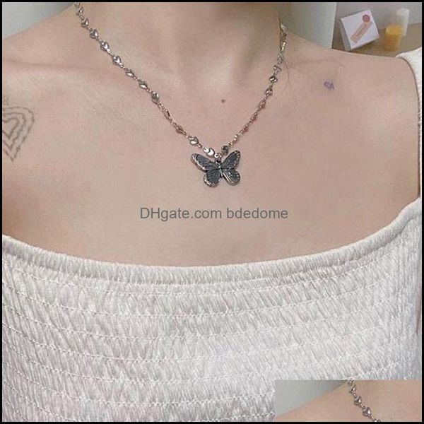 chains butterfly woman necklace choker women necklaces korean jewelry ladies design pendant sier color trendy party s bdedome dhm0d, Silver
chains butterfly woman necklace choker women necklaces korean jewelry ladies design pendant sier color trendy party s bdedome dhm0d, Silver
