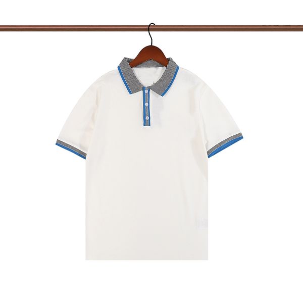 2022 men'st-shirts polo shirt european and american street fashion luxury business casual new men's designer short-sleeved pullove, White;black
2022 men'st-shirts polo shirt european and american street fashion luxury business casual new men's designer short-sleeved pullove, White;black