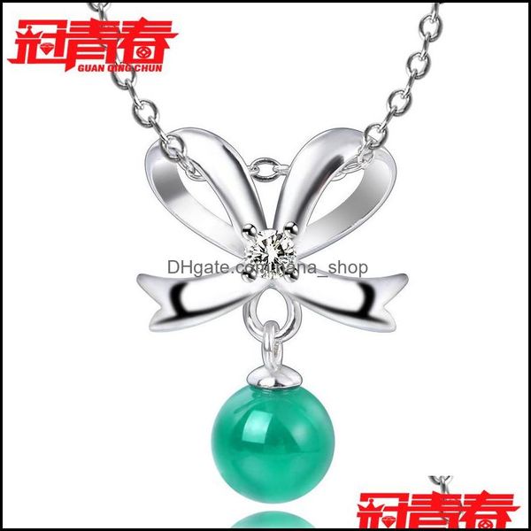 pendant necklaces korean version of the jewelry with diamonds jade necklace net red bow ruby chalcedony green agate female crystal dr dhijo, Silver
pendant necklaces korean version of the jewelry with diamonds jade necklace net red bow ruby chalcedony green agate female crystal dr dhijo, Silver