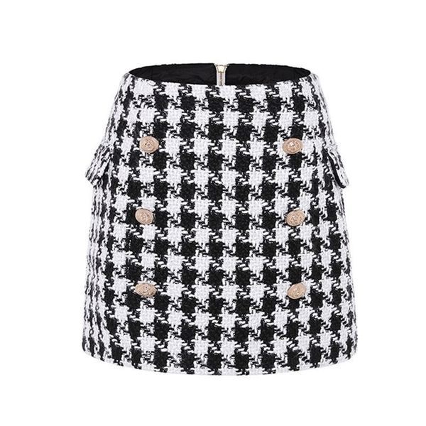 ukcnsep fashion runway skirt womens fringed lion buttons houndstooth tweed mini skirt 210311, Black
ukcnsep fashion runway skirt womens fringed lion buttons houndstooth tweed mini skirt 210311, Black