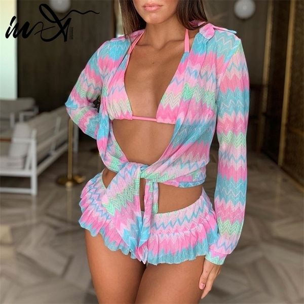 inx high waist bikini swimsuit with skirt ruffle swimwear women micro biquini printed bathing suit 2 piece beach wear t200825, White;black
inx high waist bikini swimsuit with skirt ruffle swimwear women micro biquini printed bathing suit 2 piece beach wear t200825, White;black