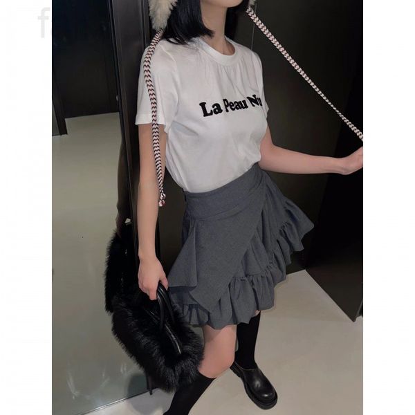 women's t-shirt designer chaopai 22 early spring new flocking letter printing white versatile casual short sleeve women's loose ha
women's t-shirt designer chaopai 22 early spring new flocking letter printing white versatile casual short sleeve women's loose ha
