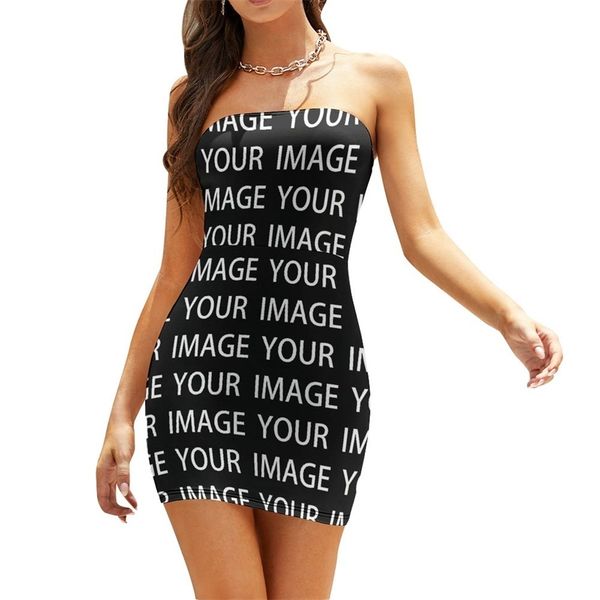 your image custom made tube dress custom design your own girl bodycon customized dress 220609, Black
your image custom made tube dress custom design your own girl bodycon customized dress 220609, Black