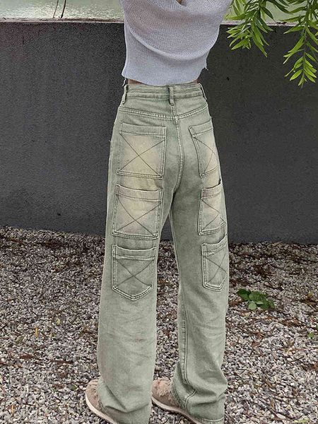 straight loose women jeans fashion streetwear y2k casual bags washed denim pants korean retro harajuku hip hop jean pants l220726, Blue
straight loose women jeans fashion streetwear y2k casual bags washed denim pants korean retro harajuku hip hop jean pants l220726, Blue