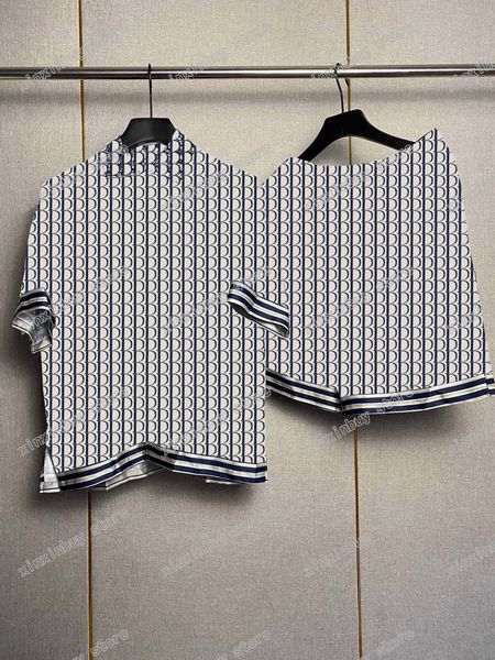 22ss men designers t shirts suits letter print short sleeve silk lapel streetwear black blue gray xinxinbuy s-xl, White;black
22ss men designers t shirts suits letter print short sleeve silk lapel streetwear black blue gray xinxinbuy s-xl, White;black